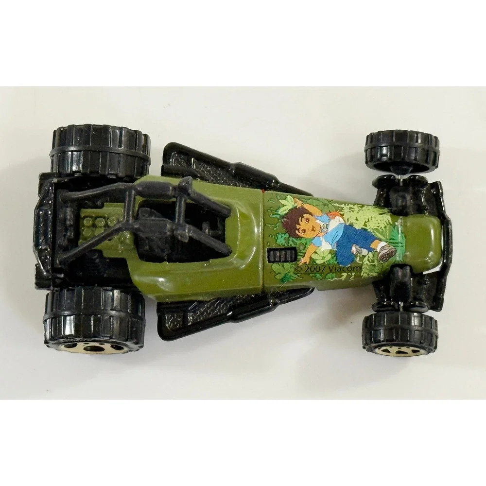 Matchbox Dune Buggy Kids 1:64 Green Go Diego Go Off-Road Toy Car 2006